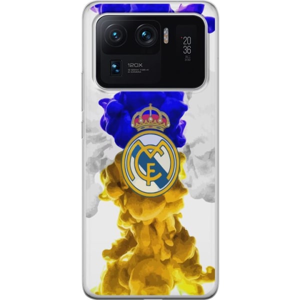 Xiaomi Mi 11 Ultra Gjennomsiktig deksel Real Madrid Farger