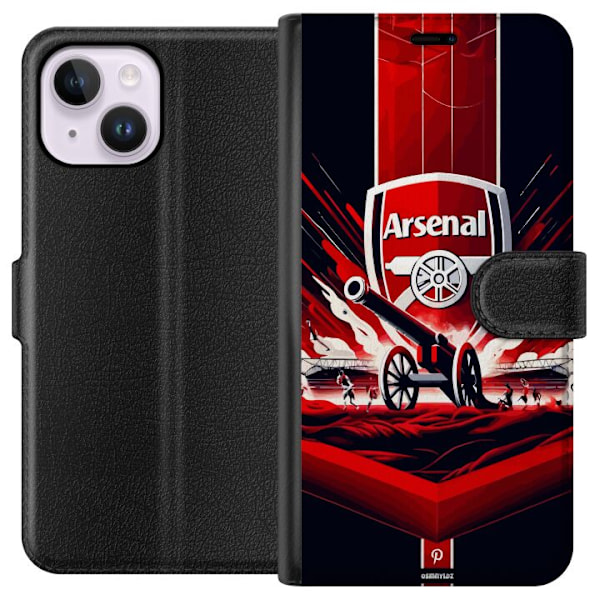 Apple iPhone 15 Plus Tegnebogsetui Arsenal