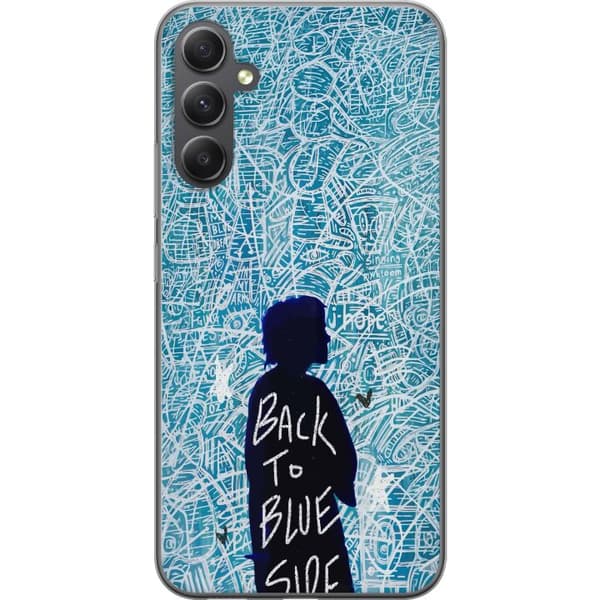 Kompatibelt Mobildeksel til Samsung Galaxy A25 Back To Blue Side turkis