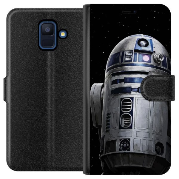 Samsung Galaxy A6 (2018) Plånboksfodral R2D2 Star Wars