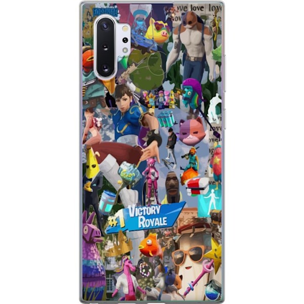 Samsung Galaxy Note10+ Gennemsigtig cover Fortnite