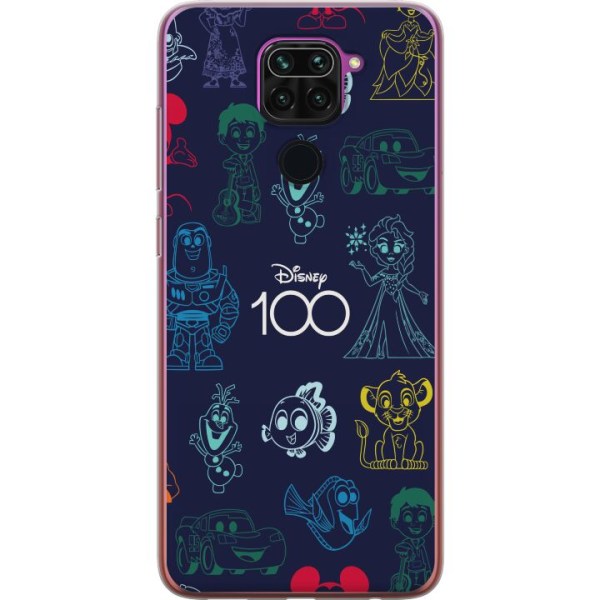 Xiaomi Redmi Note 9 Gennemsigtig cover Disney 100