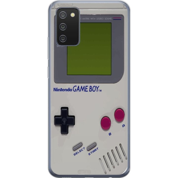 Samsung Galaxy A02s Genomskinligt Skal Game Boy