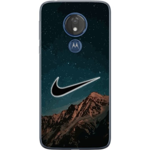 Motorola Moto G7 Power Genomskinligt Skal Nike