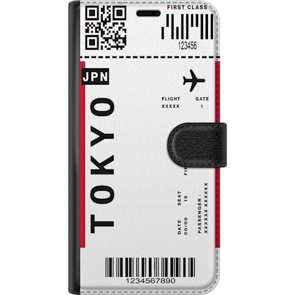 Motorola Moto E14 Lommeboketui Flybillett Tokyo