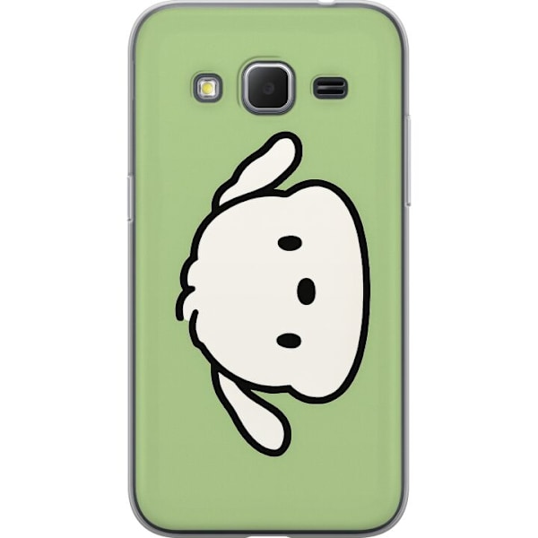 Samsung Galaxy Core Prime Genomskinligt Skal Snoopy Flip