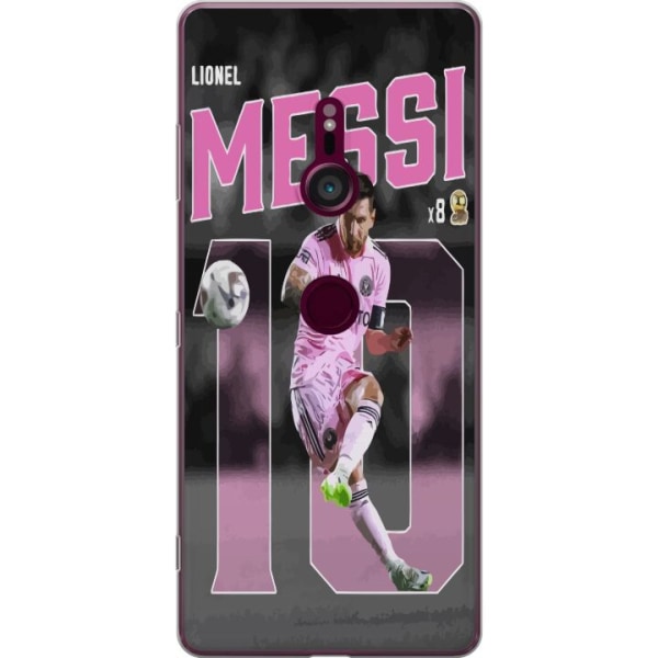 Sony Xperia XZ3 Gennemsigtig cover Lionel Messi