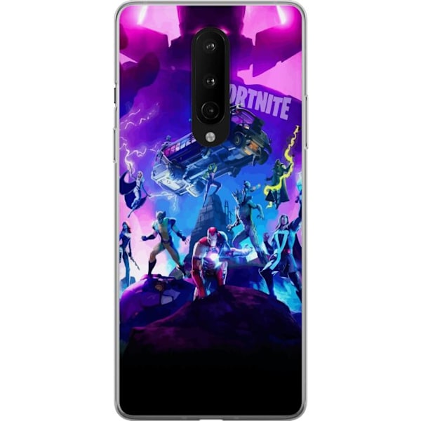 OnePlus 8 Läpinäkyvä kuori Fortnite