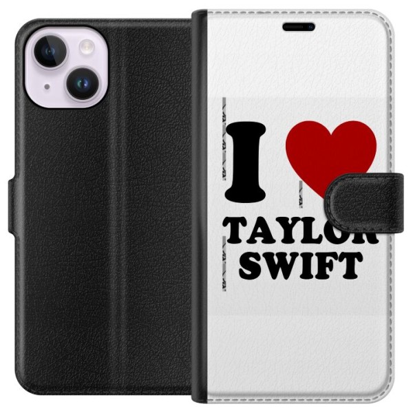Apple iPhone 15 Lommeboketui Taylor Swift