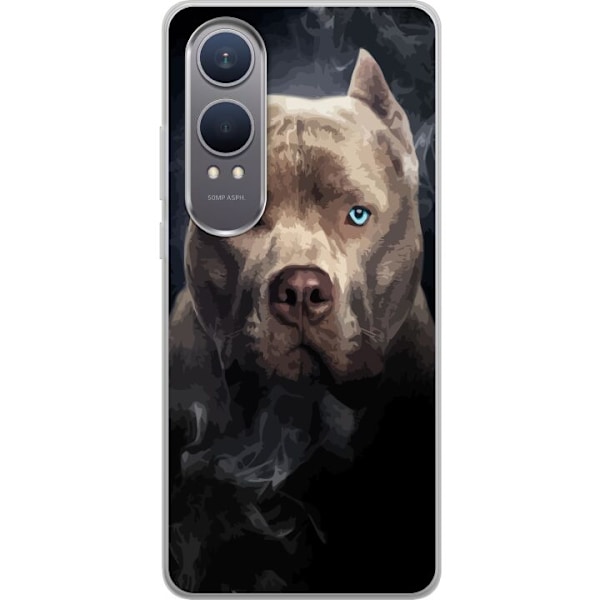 OnePlus Nord CE4 Lite Läpinäkyvä kuori Pitbull