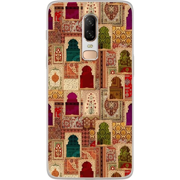 OnePlus 6 Gennemsigtig cover Mønster