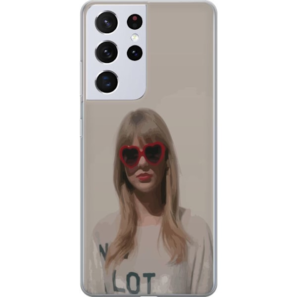 Samsung Galaxy S21 Ultra 5G Gennemsigtig cover Taylor Swift