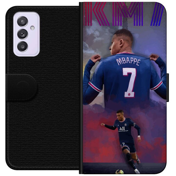 Samsung Galaxy A82 5G Lompakkokotelo MAP Jalkapallo Design Graafinen Kuviointi Moderni Urheiluaihe Trendikäs Jalkapallo Suosittu Graafinen Tyyli Moti
