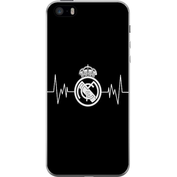 Apple iPhone 5s Gennemsigtig cover Real Madrid CF