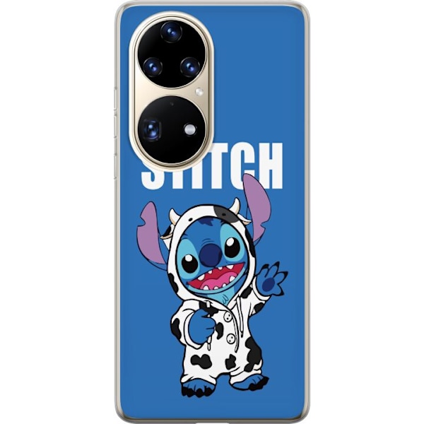 Huawei P50 Pro Genomskinligt Skal Stitch