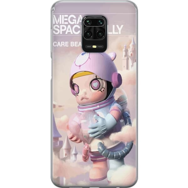 Kompatibelt Mobilskal till Xiaomi Redmi Note 9S Mega Space Molly Care Bears Series - Share Bear Edition