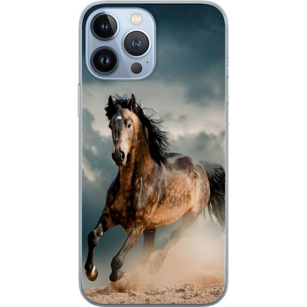 Apple iPhone 13 Pro Max Läpinäkyvä kuori Hevonen