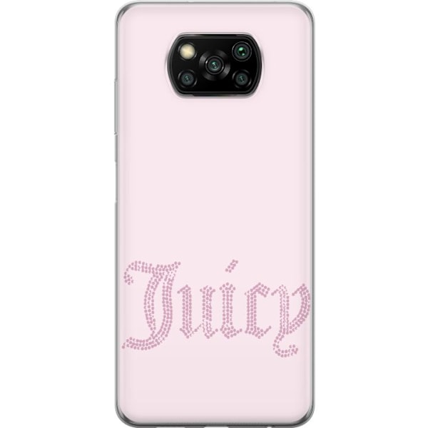 Xiaomi Poco X3 NFC Gjennomsiktig deksel Juicy