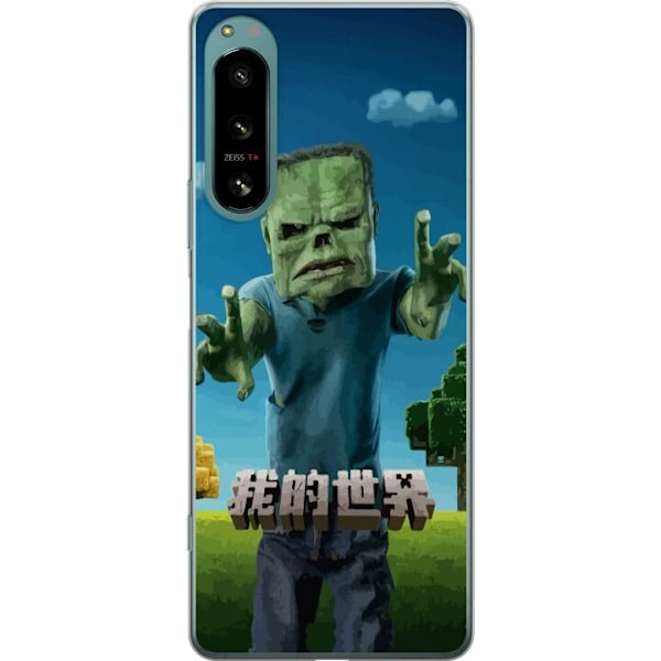 Sony Xperia 5 IV Läpinäkyvä kuori A Minecraft Movie