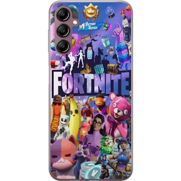 Samsung Galaxy A14 5G Gjennomsiktig deksel Fortnite Skins Emot