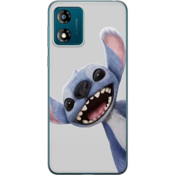 Motorola Moto E13 Läpinäkyvä kuori Stitch liikkeessä - Kaw