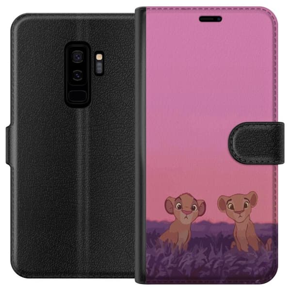 Kompatibel Tegnebogsetui til Samsung Galaxy S9+ Lyserød