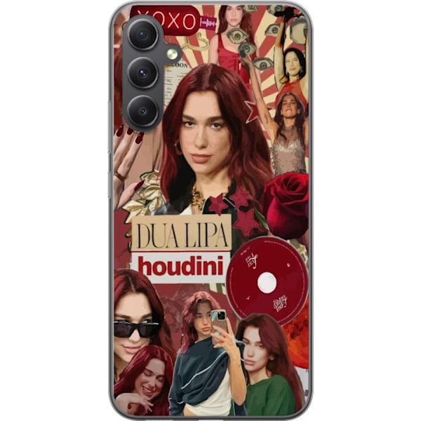 Samsung Galaxy A05s Läpinäkyvä kuori Dua Lipa – Fashion & Style Edit