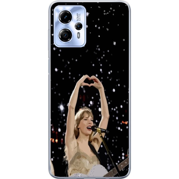 Motorola Moto G13 Gjennomsiktig deksel Taylor Swift