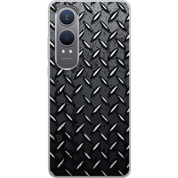 OnePlus Nord CE4 Lite Gennemsigtig cover Metallisk mønster