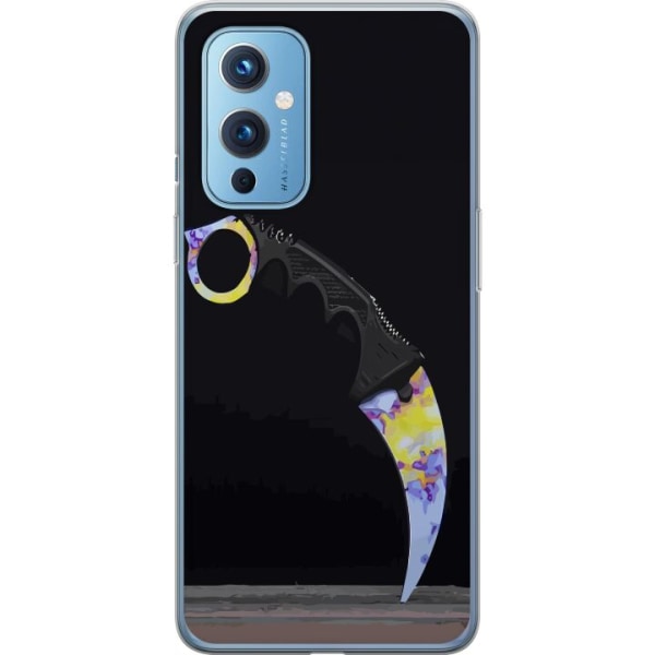 OnePlus 9 Gjennomsiktig deksel Karambit / Butterfly / M9 Bayon