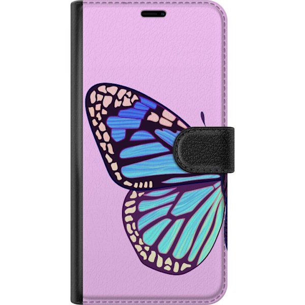 Samsung Galaxy S25 Edge Plånboksfodral Fjäril
