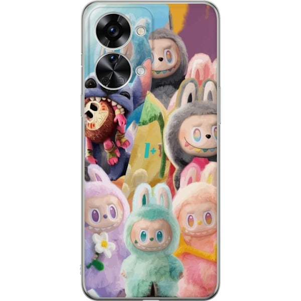 OnePlus Nord 2T Läpinäkyvä kuori iso