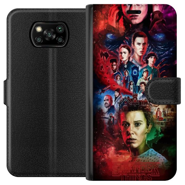 Xiaomi Poco X3 NFC Lompakkokotelo Stranger Things