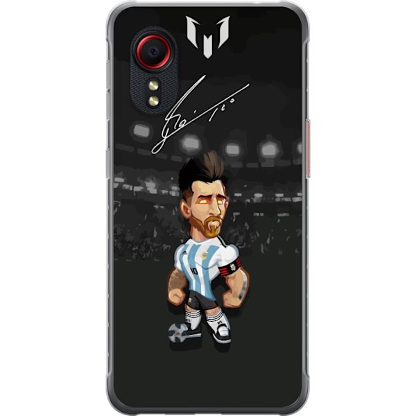 Samsung Galaxy Xcover 5 Gennemsigtig cover Messi