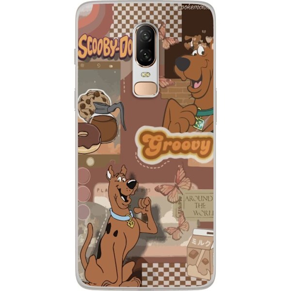 OnePlus 6 Genomskinligt Skal Scooby-Doo