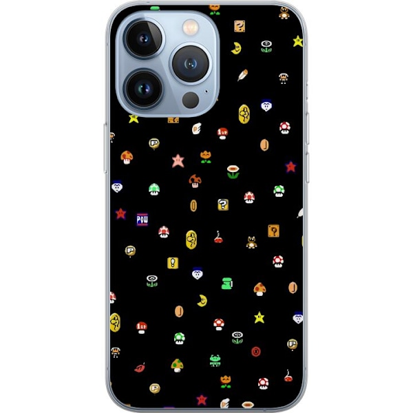Apple iPhone 13 Pro Läpinäkyvä kuori Super Mario Bros