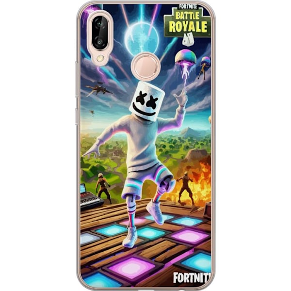 Huawei P20 lite Gjennomsiktig deksel Fortnite