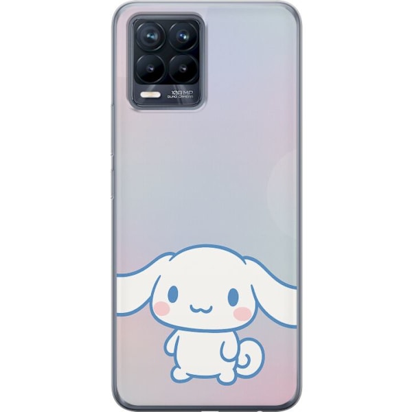 Realme 8 Gjennomsiktig deksel Kawaii Sanrio Cinnamonroll