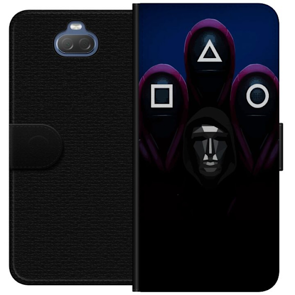 Sony Xperia 10 Lompakkokotelo Squid Game Kausi 3 Uudet Ikoni Suosittu Sarja TV Motiivi Aasialainen Draama Trendikäs Graafinen Suunnittelu