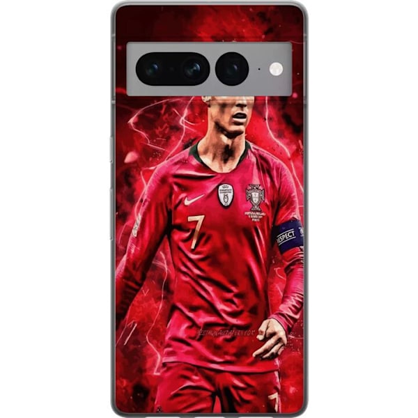 Google Pixel 7 Pro Genomskinligt Skal Ronaldo Skills – CR7 D