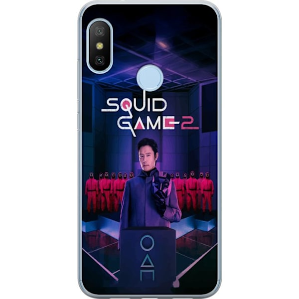 Xiaomi Mi A2 Lite Läpinäkyvä kuori Squid Game 2 -  Ledaren