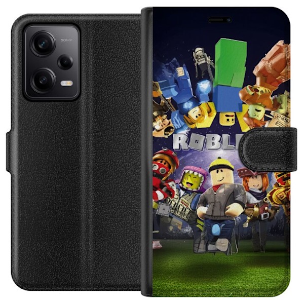 Xiaomi Redmi Note 12 Pro Lompakkokotelo Roblox Maailma - Pelaamisseikkailu Lapsille ja Nuorille