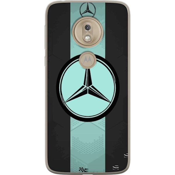 Motorola Moto G7 Play Genomskinligt Skal Mercedes