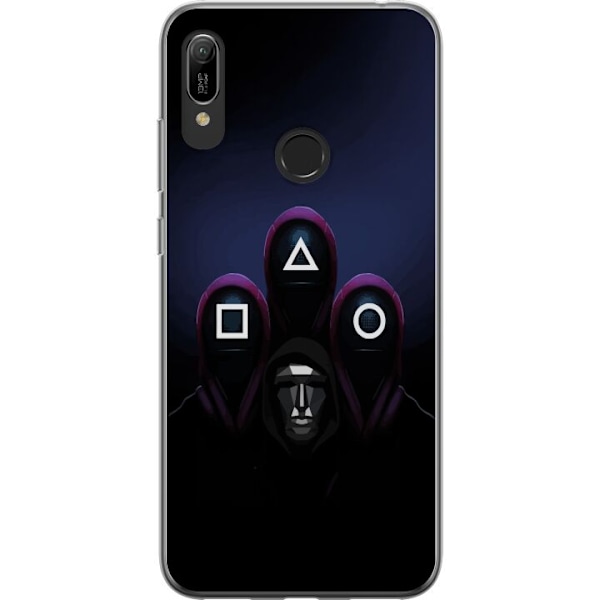 Huawei Y6 (2019) Läpinäkyvä kuori Squid Game 2