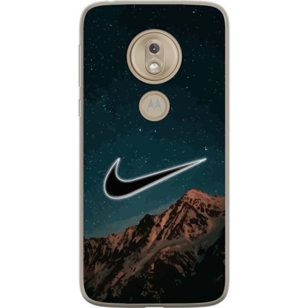 Motorola Moto G7 Play Genomskinligt Skal Nike