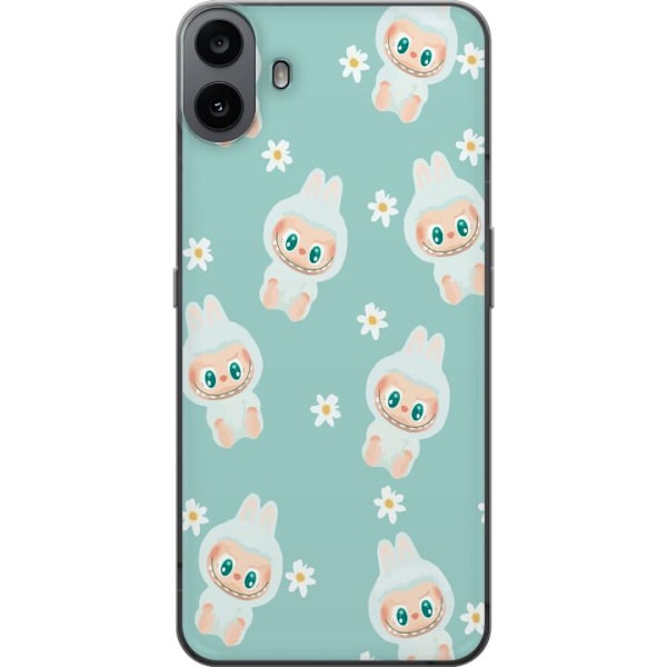 Nothing CMF Phone 1 Läpinäkyvä kuori Labubu Candy Vibes