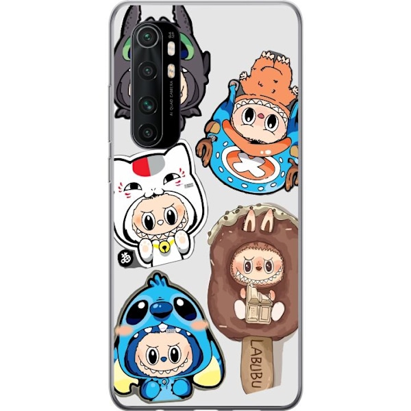 Xiaomi Mi Note 10 Lite Gennemsigtig cover Labubu figur samling