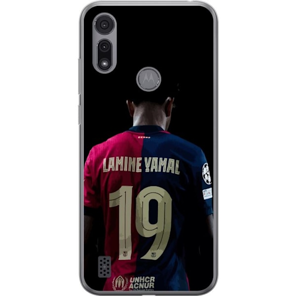 Motorola Moto E6i Gennemsigtig cover Lamine Yamal