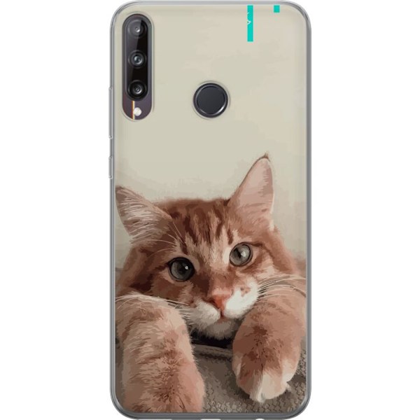 Huawei P40 lite E Gennemsigtig cover Kat