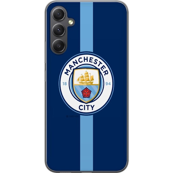 Samsung Galaxy A25 Genomskinligt Skal Manchester City